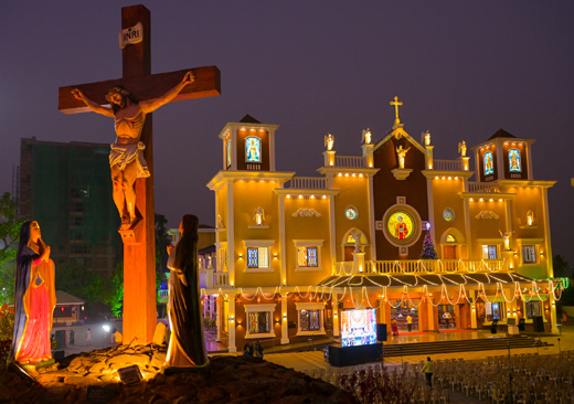 Mangaluru Christmas festivities-Bondel Church